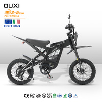 Vélo électrique OUXI GT16 16 pouces 750W 48V, VTT électrique à pneus larges, entrepôt Italie