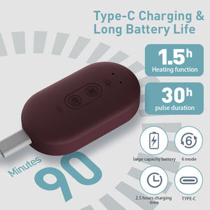 Großhandel Wireless Remote Body Massage 1200 Mah Wiederauf ladbare Batterie mit großer Kapazität Voll bereich Heizung Tens Unit Device - Product Image 4