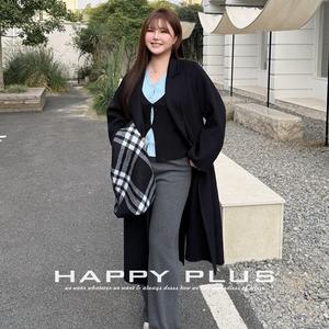 Conjunto de Cárdigan de Punto con Cuello en V para Mujer, Marca Runqi, con Contraste de Color, Talla Grande, Ropa de Trabajo de Alta Gama, Modelo N9295 - Product Image 5