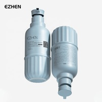 Bouteille Pompe Cylindrique Luxe Personnalisable en Gros, à Côtes Verticales, pour Shampoing et Gel, Grande Capacité 300ml 500ml 750ml, avec Pompe à Lotion