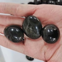 Cristaux naturels polis en vrac, pierre de cristal arc-en-ciel obsidienne, pierres tombées