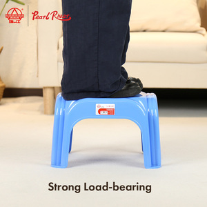Modern Design Plastic Square <b>Stool</b> Multiple Colors Stackable Kids Chair for Home and Bedroom Use - Product Image 6