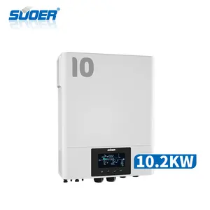 Suoer Hybride Zonne-Energie Omvormer 10kw Off-Grid 5kw 8kw 10kw Pure Sinus Enkele Fase Omvormer Prijs