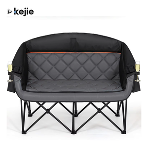 เก้าอี้พับผ้าหรูหรา Kejie ดีไซน์ทันสมัย เฟอร์นิเจอร์กลางแจ้งสำหรับสวน ชายหาด ตั้งแคมป์ และสวนสาธารณะ - Product Image 1