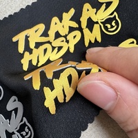 Transferts thermocollants 3D lavables en plastisol silicone, logos personnalisés, étiquettes adhésives en relief, transferts sérigraphiés écologiques pour vêtements