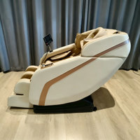 Fauteuil de massage intelligent à gravité zéro en cuir PU avec airbag, chaleur et 8 rouleaux SL Track, pour usage domestique et commercial, certifié CE