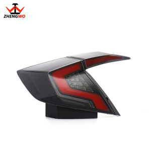 Luces Traseras de Coche de Fábrica Zhengwo para <span class=keywords><strong>Honda</strong></span> <span class=keywords><strong>Civic</strong></span> 2016-2021 Lámpara Trasera Personalizada con Función Intermitente Accesorios - Product Image 4