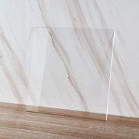 Feuille d'acrylique transparente polyvalente pour découpe laser et décoration intérieure