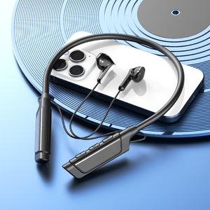 أحدث سماعات رأس رياضية معلقة حول الرقبة لاسلكية BT 5.0 TWS سماعات رأس Audifonos حول الرقبة سماعات أذن IP45 سماعات أذن بشريحة insurt ستيريو - Product Image 6