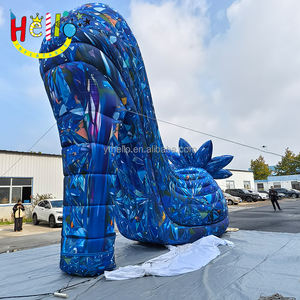 أحذية كعب عالي قابلة للنفخ باللون الأزرق العملاق للإعلانات - مبيعات ساخنة - Product Image 4