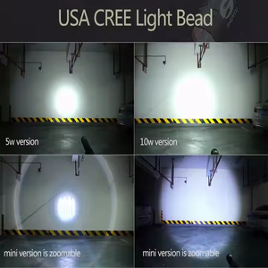 Aaa pin khô Powered Hợp kim nhôm chiến thuật đèn pin Torch LED ánh sáng với IP65 đánh giá - Product Image 5