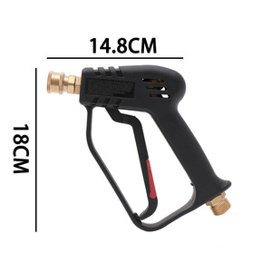 Sulai <b>Machinery</b> High Pressure Water Gun 4000psi Pure Copper Connector 360 Degree Anti Tangle <b>Car</b> Wash Tool - Product Image 5