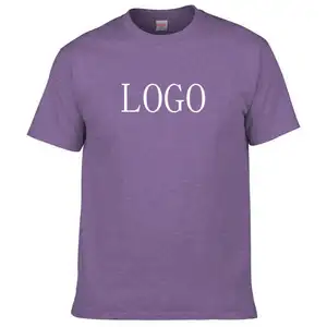 Guangzhou Factory 170Gsm 100% Cotton Custom Logo Design Print Graphic Blank Men's T shirt