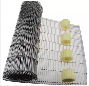 Paslanmaz çelik gıda sınıfı Pizza fırını tel örgülü konveyör - Product Image 3