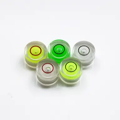 Hot Selling Mini Bubble Meetinstrumenten Precisie Disc10 * 6Mm Ronde Ronde Ronde Bubble Spirit Level