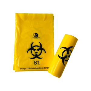 100% Phân Hủy Sinh Học Màu Vàng Hoặc Đỏ Y Tế Biohazard Túi Rác Trên Cuộn - Product Image 2