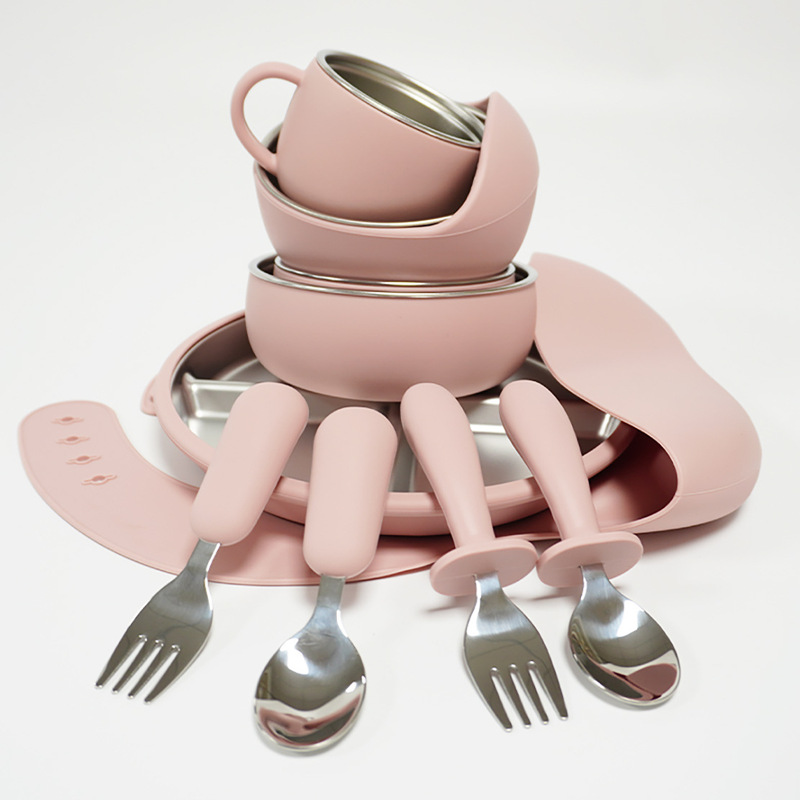 Children s Tableware Set Stainless Steel