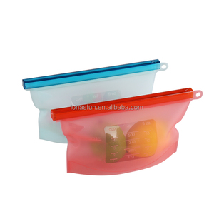 Food Grade Ziplock Reusable Storage Bags BPA FREE for Food, Travel, Home Organization