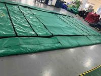 Bâche robuste imperméable pour bois de construction, bâche de camion, couverture de protection de cargaison en tissu, bâche en PVC