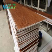 Vente directe usine – Panneau mural et de plafond en PVC imitation bois, moderne et artistique, étanche, ignifuge et insonorisé pour hôtels et hôpitaux