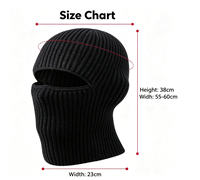 Cagoule d'hiver tricotée personnalisée Wins Flying avec logo, pour casque de sport, cyclisme, alpinisme et ski, au design discret
