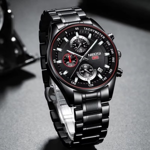 Reloj Cronógrafo de Cuarzo para Hombre, Modelo 2375, Dorado, de Lujo, con Correa de Acero Inoxidable, Resistente al Agua 3BAR, Completo - Product Image 2