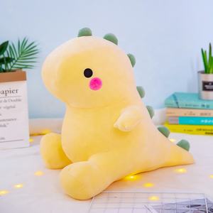 Kawaii karikatür bebek dinozor doldurulmuş hayvan peluş oyuncaklar dinozor renkli 22cm dinozor peluş oyuncak yastık - Product Image 4