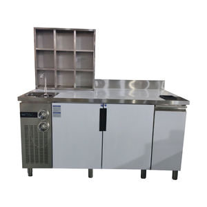 Comptoir de bar moderne pour crème glacée, bubble tea, jus et café - Product Image 1