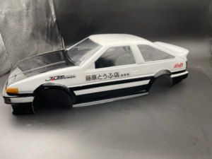 Coque de <span class=keywords><strong>carrosserie</strong></span> transparente non peinte pour voiture RC <span class=keywords><strong>1</strong></span>/<span class=keywords><strong>10</strong></span> AE86 LEVIN 2DR Drift, largeur 195 mm, empattement 260 mm, pour RC Hsp Hpi Mst Yokomo Tamiya - Product Image 4