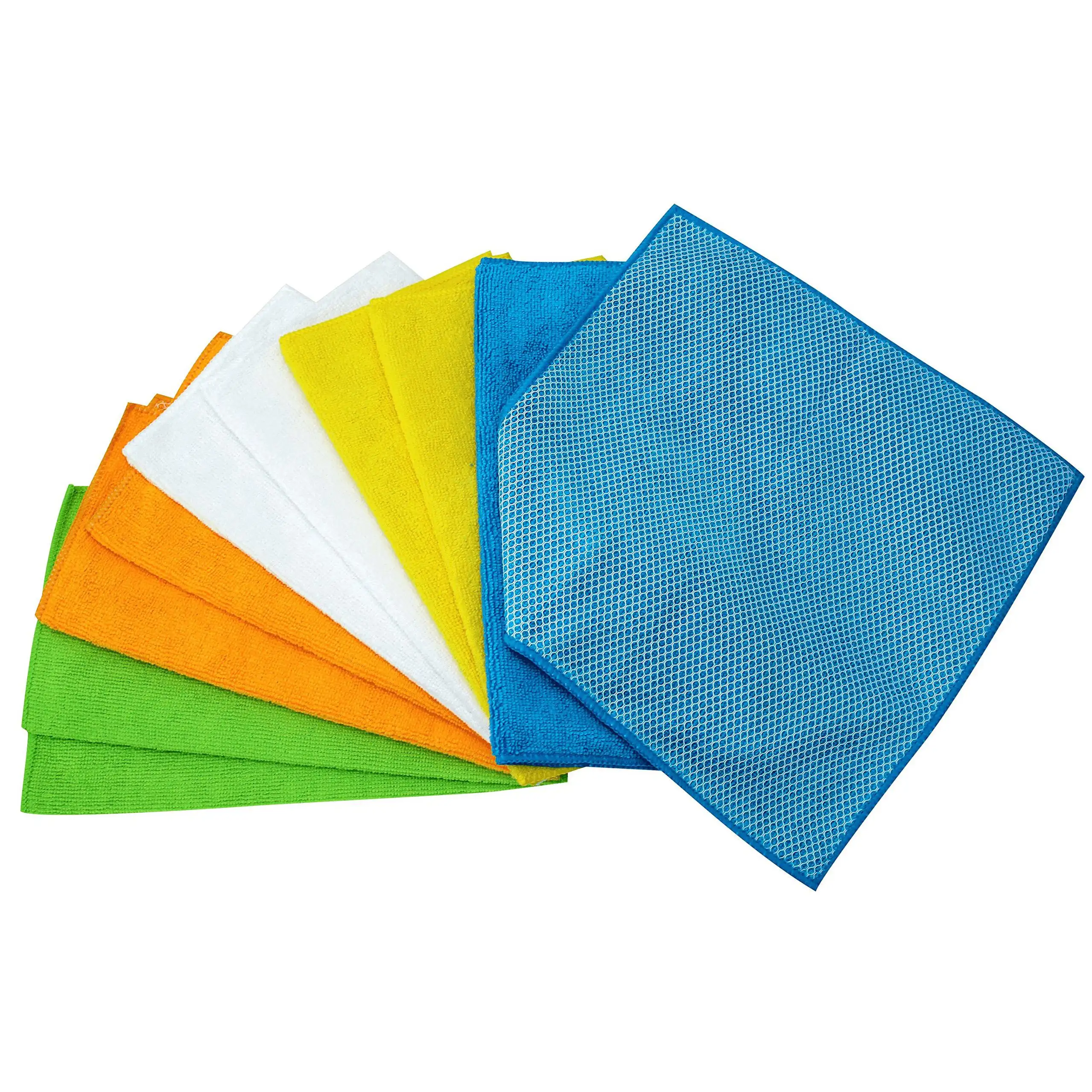 YSD कार Microfaber तौलिया स्वीडिश Dishcloths धूप का चश्मा पोलिश त्वरित सूखी कपड़े सूखी धुलाई 2 पैक कार्बनिक कपास पकवान तौलिए