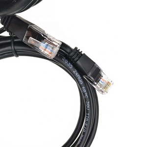 24AWG 2835 UTP CAT5 RJ45ตัวผู้ถึง28คลิปจระเข้ CAT5e สายเคเบิลแบบกำหนดเอง - Product Image 2