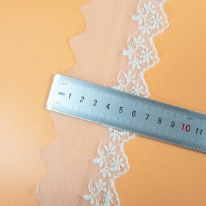 Pizzo bianco solubile in acqua per tende da divano in pizzo - Product Image 6