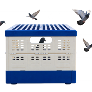 Cage de transport pliable pour oiseaux, portable, pour la course et l'élevage - Product Image 5