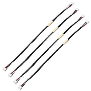 ขั้วต่อทองแดงแบบ Crimp รุ่น XH2.54 4 ขา 22AWG ปลั๊กตัวผู้ ตัวเมีย สายไฟพร้อมปลั๊ก - Product Image 1