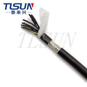 Câble certifié CE HF-CY 12X0.75MM² avec <span class=keywords><strong>gaine</strong></span> de protection pour chaîne porte-câbles et couche de blindage tissée. - Product Image 6