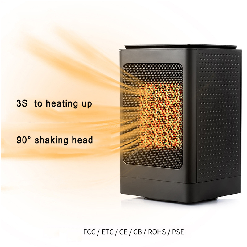 110 В 220 в 240 в зимний теплый пульт дистанционного управления Электрический PTC керамический нагревательный мини-вентилятор портативный Электрический обогреватель для спальни