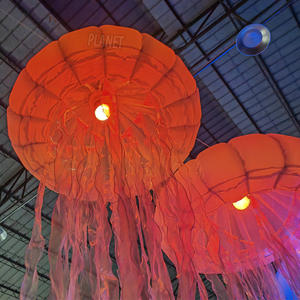 Decoración <span class=keywords><strong>de</strong></span> Escenario <span class=keywords><strong>con</strong></span> Medusas Inflables LED, Globo <span class=keywords><strong>de</strong></span> <span class=keywords><strong>Medusa</strong></span> Colgante Inflable <span class=keywords><strong>con</strong></span> Luz LED - Product Image 1