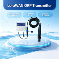 Capteur ORP intelligent LoRaWAN avec électrode en platine, compensation automatique de la température pour la surveillance des redox des eaux usées