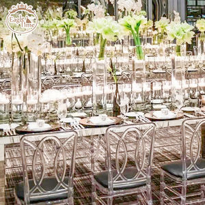 <span class=keywords><strong>Sillas</strong></span> acrílicas transparentes <span class=keywords><strong>de</strong></span> resina transparente <span class=keywords><strong>Sillas</strong></span> traseras <span class=keywords><strong>de</strong></span> líneas curvas <span class=keywords><strong>de</strong></span> boda italianas modernas con cojín <span class=keywords><strong>para</strong></span> eventos al aire libre - Product Image 5