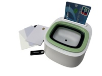Escáner de código 1D 2D multifuncional Lector de tarjetas de identificación Chip IC Lector de tarjetas NFC Código QR USB en stock F3300