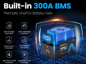 Аккумулятор LiFePO4 12В 300Ач 460Ач 560Ач 600Ач 12.8В с Bluetooth для автодомов, солнечных систем, автономных кондиционеров (со склада в ЕС) - Product Image 4