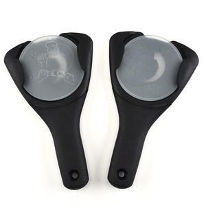 Abrelatas de Acero Inoxidable con Mango Negro, Herramienta de Cocina Multiusos, Destapador de Botellas, Destornillador - Product Image 5