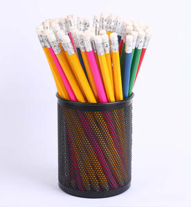 Bulk <b>Wooden</b> Standard 2B HB Pencils School Kids Children Graphite Pencil With Customized Lead Eraser - Product Image 1