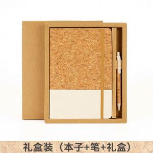 Agenda/Diario Personalizada de Lujo Ecológica A5 con Tapa Dura de Corcho, PU y Papel, con Impresión UV, Logotipo y Color Personalizados - Product Image 5