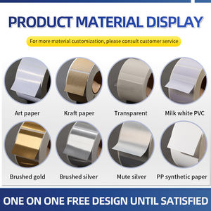 Custom Stickers Self Adhesive Waterproof Vinyl <strong>Label</strong> Stickers Roll for Logo <strong>Printing</strong> - Product Image 4