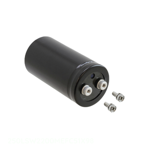 Condensateur Original CAP ALUM 2200UF 20% 250V SCREW 250LSW2200MEFC51X98 Montage sur Châssis 2200 uF - Product Image 1