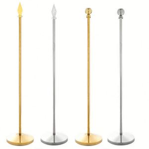 Mât de drapeau d'intérieur en acier inoxydable de haute qualité, 2m/2.6m/3m, étanche, réglable, anti-plis, double étage - Product Image 4