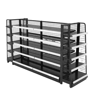 New design longer service life strong bearing capacity middle backplane store display shelf