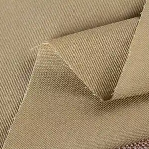Fornitore della cina abbigliamento donna tessuto spandex di cotone twill tessuto elastico