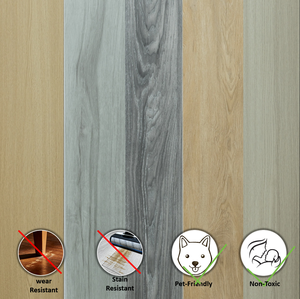 pas cher imperméable et étanche à l'humidité plancher stratifié PVC SPC haut de gamme verrouillage par encliquetage - Product Image 3